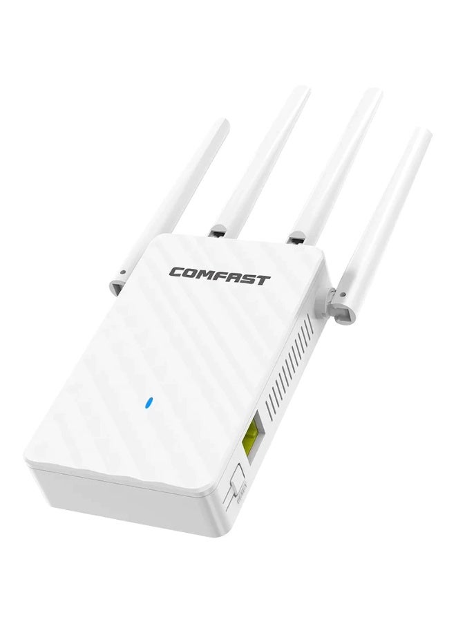 Comfast 1200Mbps High Gain WiFi Extender Repeater Dual Band WIFI Repeater AP( 2.4G 300M-4 antennas) - Image 1